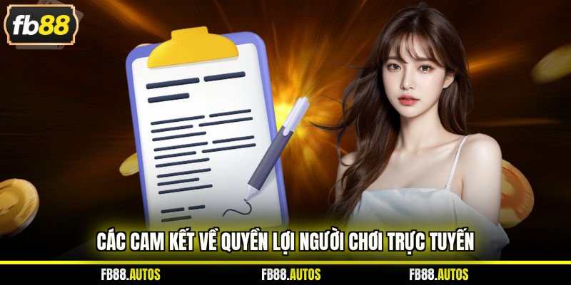 Các cam kết về quyền lợi người chơi trực tuyến